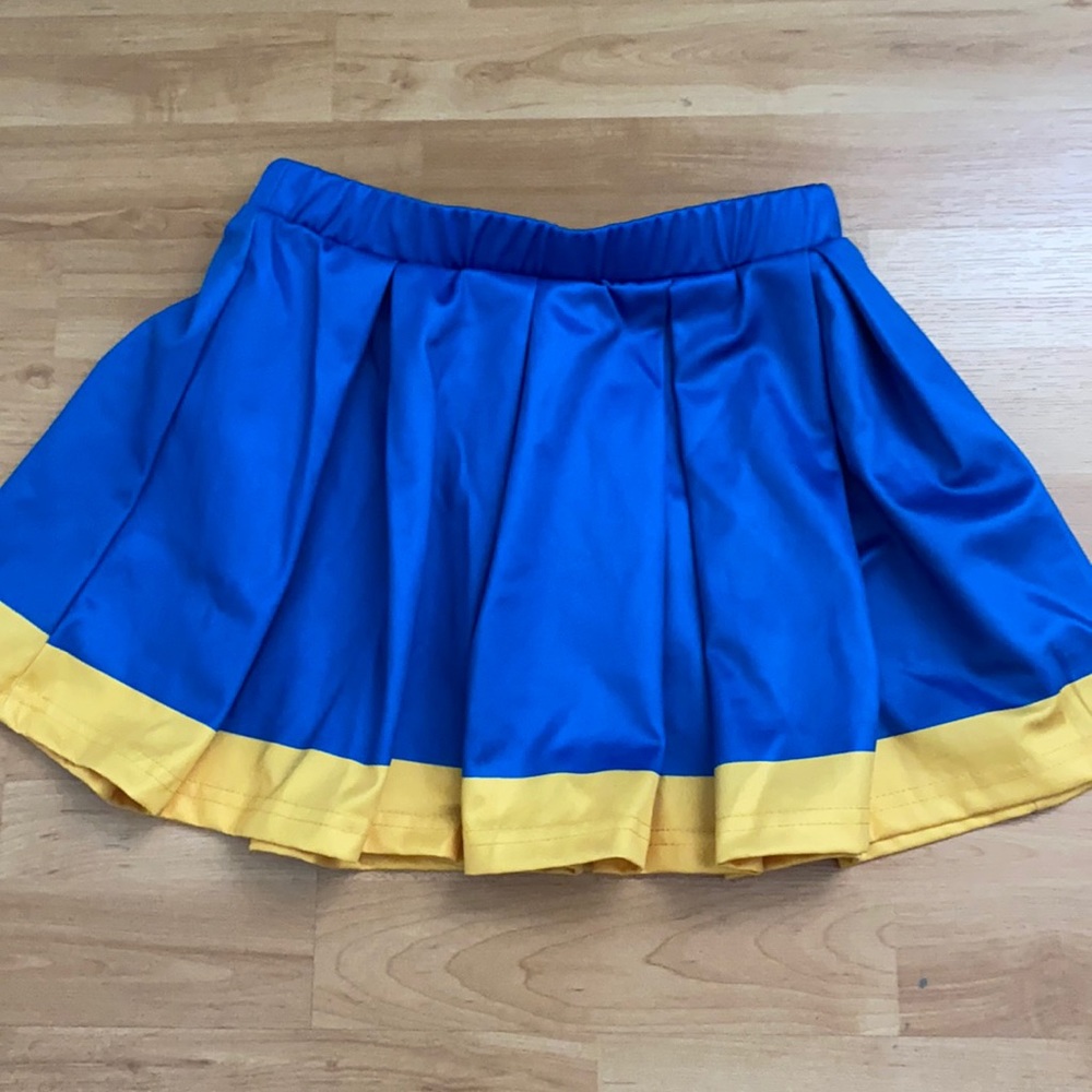 UCLA Blue and Yellow Game Day Skirt